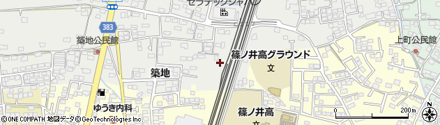 長野県長野市篠ノ井岡田267周辺の地図
