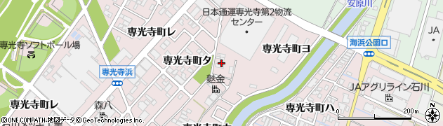 石川県金沢市専光寺町（ヨ）周辺の地図