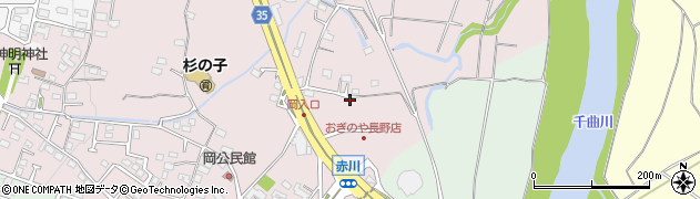 長野県長野市篠ノ井西寺尾2317周辺の地図