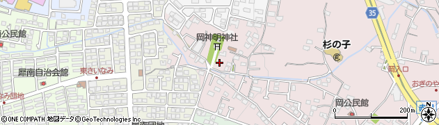 長野県長野市篠ノ井西寺尾神明周辺の地図
