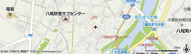 富山県富山市八尾町福島219周辺の地図