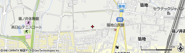 長野県長野市篠ノ井岡田165周辺の地図