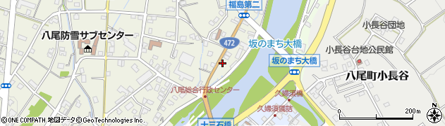 富山県富山市八尾町福島106周辺の地図