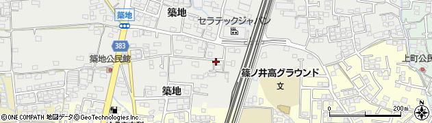 長野県長野市篠ノ井岡田256周辺の地図