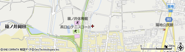 長野県長野市篠ノ井岡田124周辺の地図
