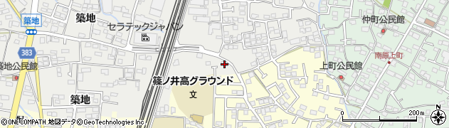 長野県長野市篠ノ井岡田292周辺の地図