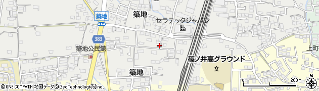 長野県長野市篠ノ井岡田243周辺の地図