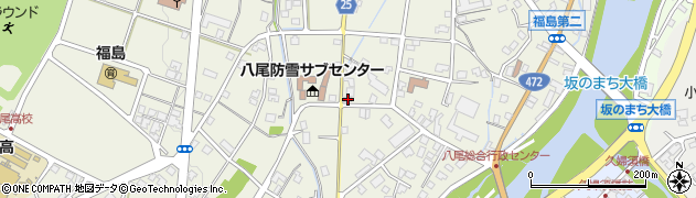 富山県富山市八尾町福島432周辺の地図