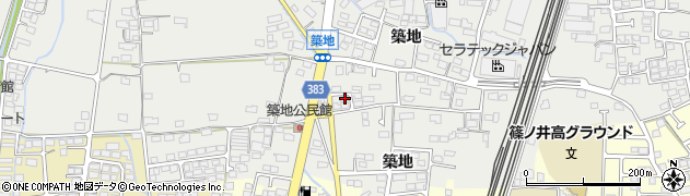 長野県長野市篠ノ井岡田201周辺の地図