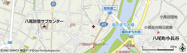 富山県富山市八尾町福島129周辺の地図