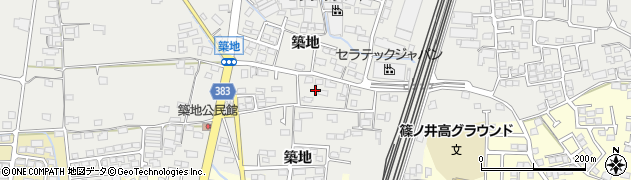 長野県長野市篠ノ井岡田228周辺の地図