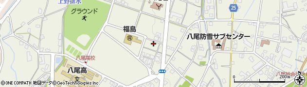 富山県富山市八尾町福島807周辺の地図