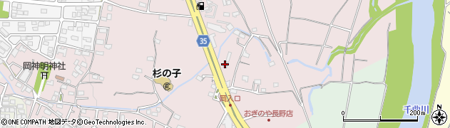 株式会社アフラックサービスショップ募集代理店エヌアイ　長野店周辺の地図