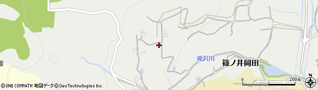 長野県長野市篠ノ井岡田2622周辺の地図