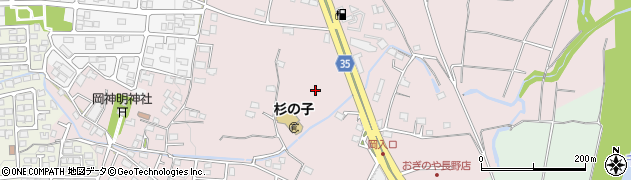 長野県長野市篠ノ井西寺尾周辺の地図