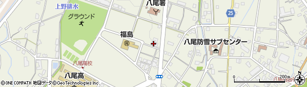 富山県富山市八尾町福島810周辺の地図