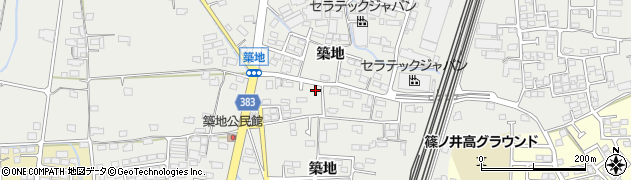 長野県長野市篠ノ井岡田208周辺の地図