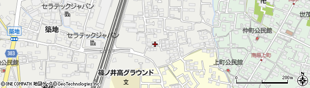 長野県長野市篠ノ井岡田307周辺の地図