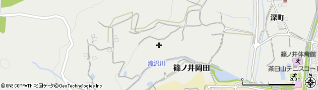 長野県長野市篠ノ井岡田2502周辺の地図