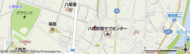 富山県富山市八尾町福島703周辺の地図