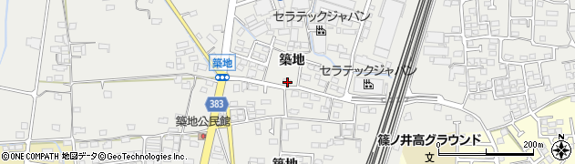 長野県長野市篠ノ井岡田507周辺の地図