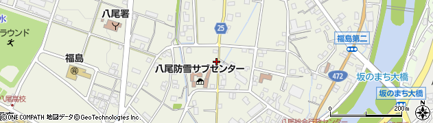 富山県富山市八尾町福島440周辺の地図