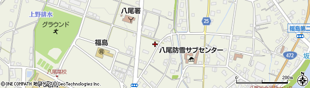 富山県富山市八尾町福島734周辺の地図