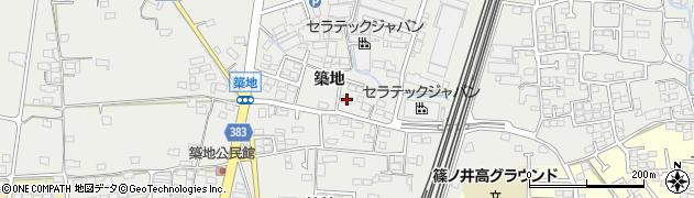 長野県長野市篠ノ井岡田231周辺の地図