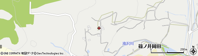 長野県長野市篠ノ井岡田2617周辺の地図