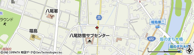 富山県富山市八尾町福島540周辺の地図