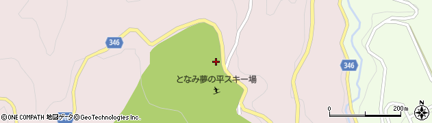 富山県砺波市五谷23周辺の地図