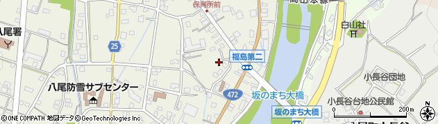 富山県富山市八尾町福島94周辺の地図
