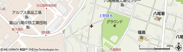 富山県富山市八尾町福島1107周辺の地図
