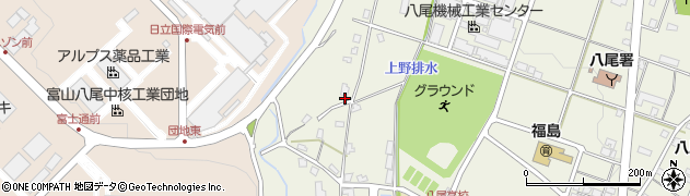 富山県富山市八尾町福島1150周辺の地図