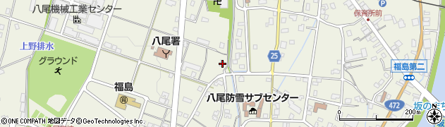 富山県富山市八尾町福島743周辺の地図
