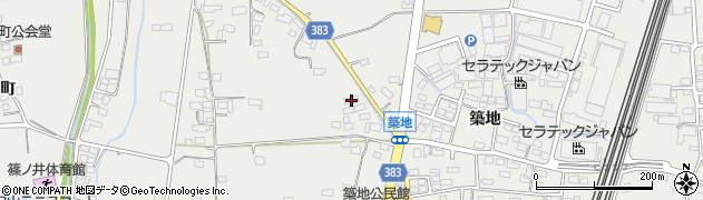 長野県長野市篠ノ井岡田77周辺の地図