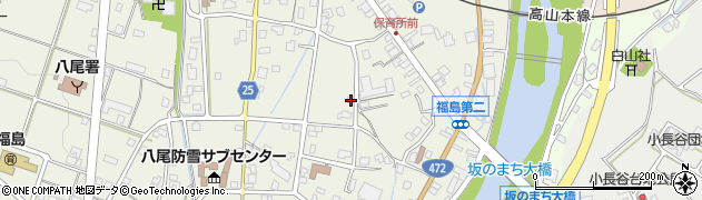 富山県富山市八尾町福島237周辺の地図