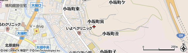 石川県金沢市小坂町東57周辺の地図