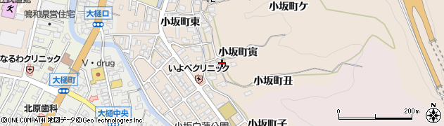 石川県金沢市小坂町東61周辺の地図