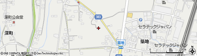 長野県長野市篠ノ井岡田71周辺の地図