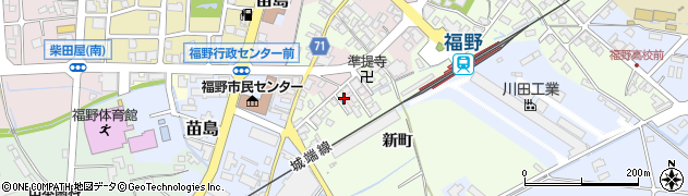 富山県南砺市福野南町周辺の地図