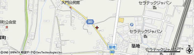 長野県長野市篠ノ井岡田523周辺の地図