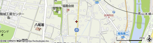 富山県富山市八尾町福島187周辺の地図