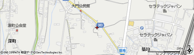 長野県長野市篠ノ井岡田42周辺の地図