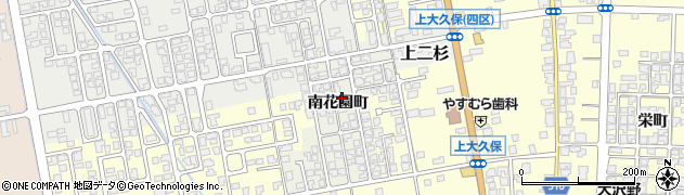 富山県富山市南花園町周辺の地図