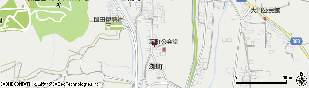 長野県長野市篠ノ井岡田1965周辺の地図