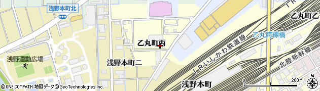 石川県金沢市乙丸町（丙）周辺の地図