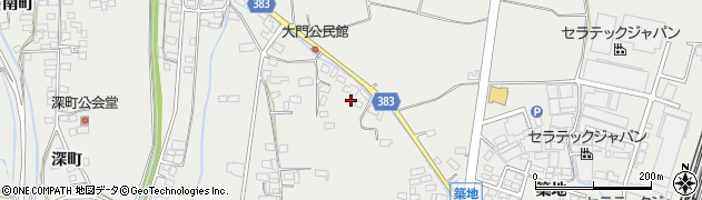 長野県長野市篠ノ井岡田41周辺の地図