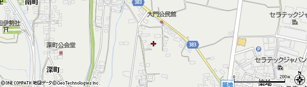 長野県長野市篠ノ井岡田46周辺の地図