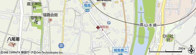 富山県富山市八尾町福島255周辺の地図